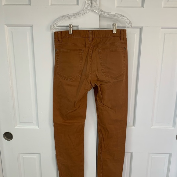 H&M Brown Slim Fit Pants Size 30 - Picture 2 of 4